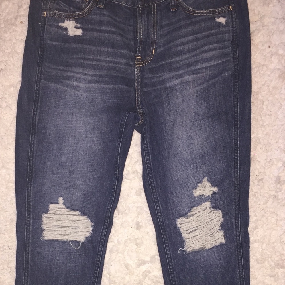 Hollister Boyfriend low rise jeans